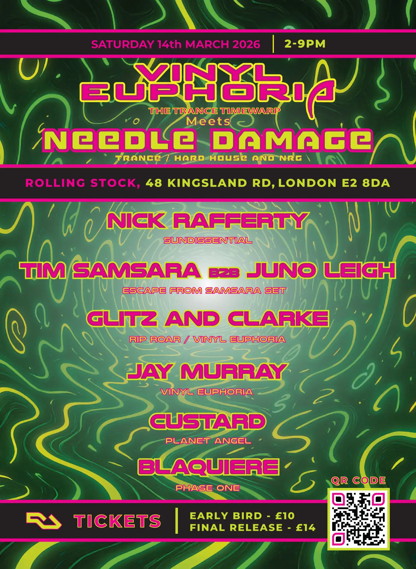 arches day time club event