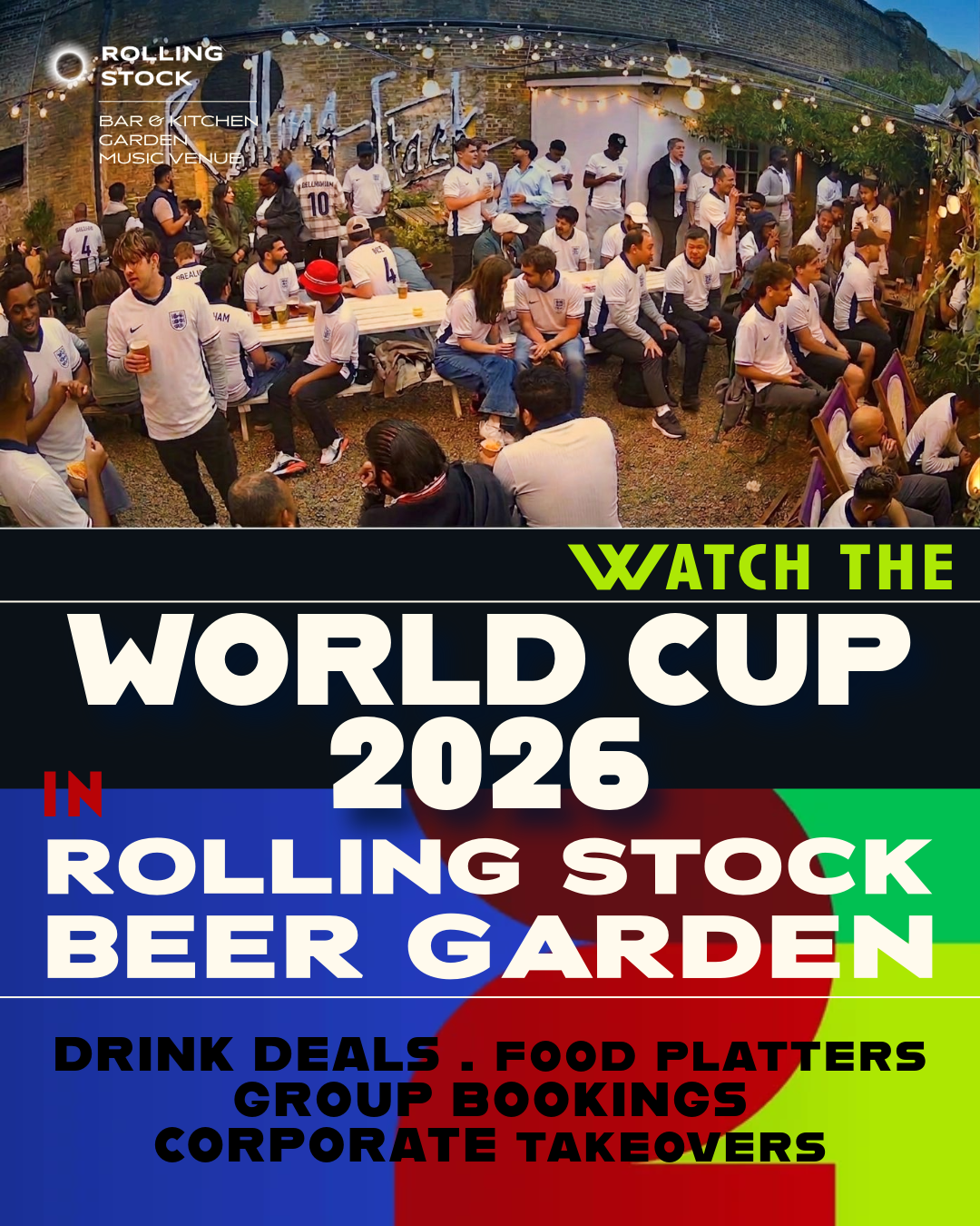 WORLD CUP 2026 - GARDN SCREENING T ROLLING STOCK LONDON