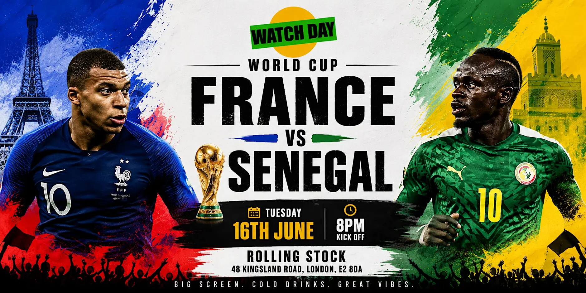 WORLD CUP 2026 - GARDN SCREENING T ROLLING STOCK LONDON
