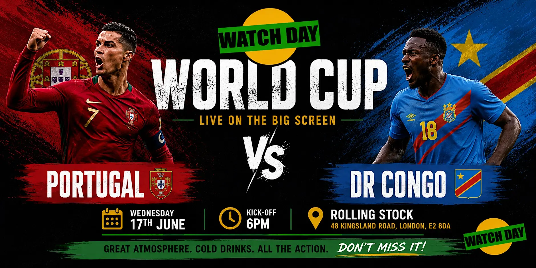 WORLD CUP 2026 - GARDN SCREENING T ROLLING STOCK LONDON