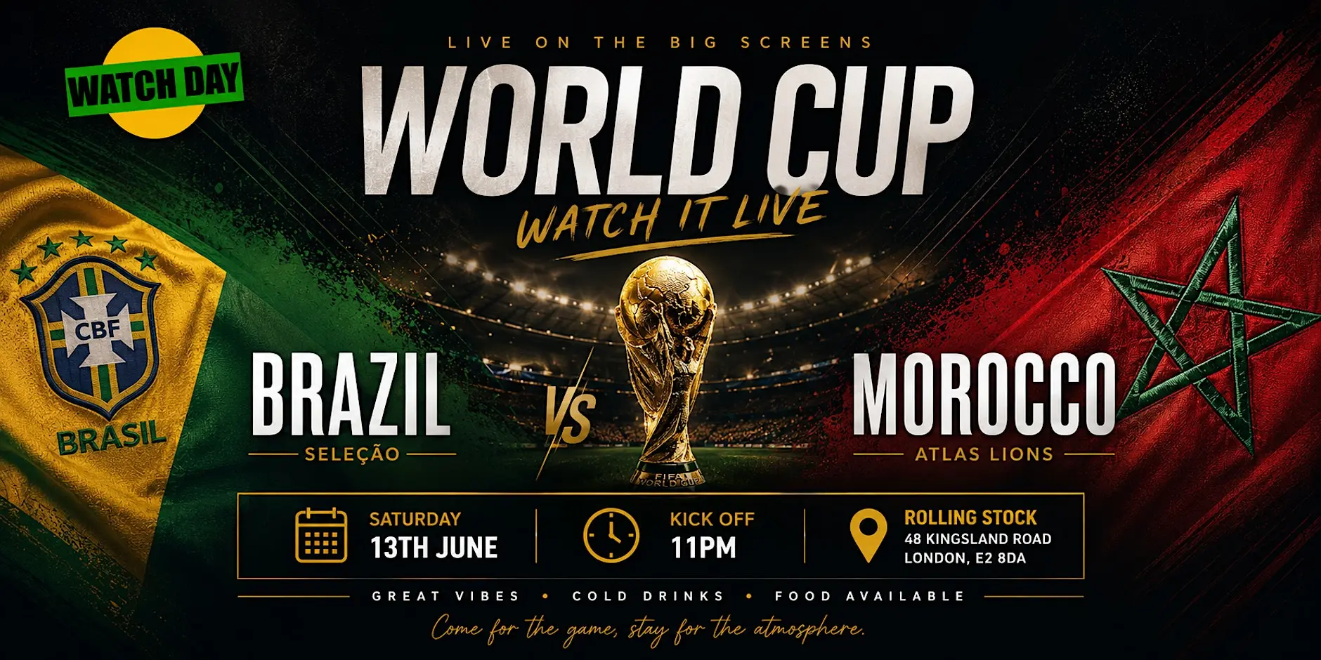 WORLD CUP 2026 - GARDN SCREENING T ROLLING STOCK LONDON